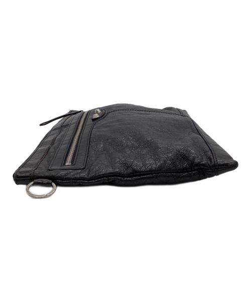 BALENCIAGA（バレンシアガ）BALENCIAGA (バレンシアガ) クラシッククリップ L クラッチバッグ ブラックの古着・服飾アイテム