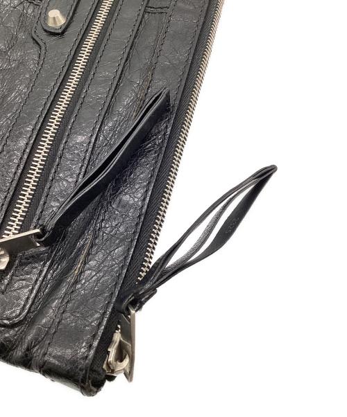 BALENCIAGA（バレンシアガ）BALENCIAGA (バレンシアガ) クラシッククリップ L クラッチバッグ ブラックの古着・服飾アイテム