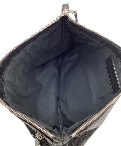 BALENCIAGA（バレンシアガ）BALENCIAGA (バレンシアガ) クラシッククリップ L クラッチバッグ ブラックの古着・服飾アイテム