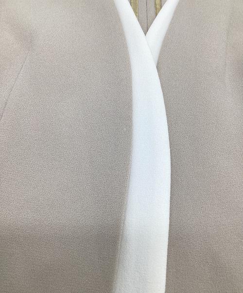 BEIGE（ベイジ）BEIGE (ベイジ) ダブルカラージャケット アイボリー サイズ:4の古着・服飾アイテム