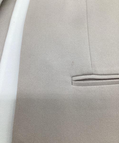 BEIGE（ベイジ）BEIGE (ベイジ) ダブルカラージャケット アイボリー サイズ:4の古着・服飾アイテム