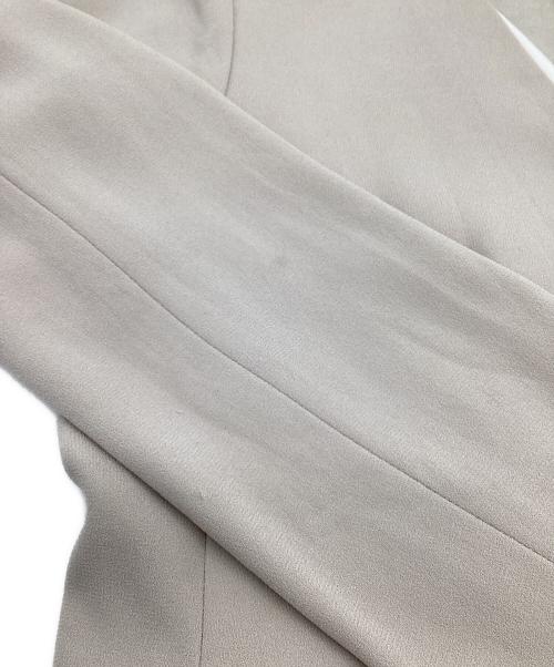 BEIGE（ベイジ）BEIGE (ベイジ) ダブルカラージャケット アイボリー サイズ:4の古着・服飾アイテム