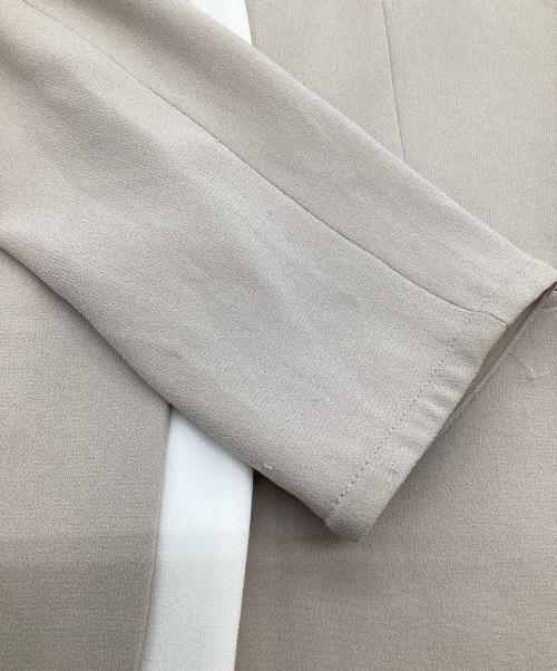 BEIGE（ベイジ）BEIGE (ベイジ) ダブルカラージャケット アイボリー サイズ:4の古着・服飾アイテム
