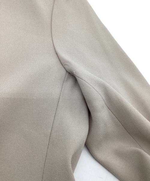 BEIGE（ベイジ）BEIGE (ベイジ) ダブルカラージャケット アイボリー サイズ:4の古着・服飾アイテム