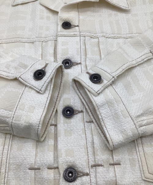 LEVI'S MADE&CRAFTED（リーバイスメイドクラフテッド）LEVI'S MADE&CRAFTED (リーバイスメイドクラフテッド) TRACKER JACKET COLUMN PANT セットアップ アイボリー サイズ:ジャケット：S  パンツ：26の古着・服飾アイテム