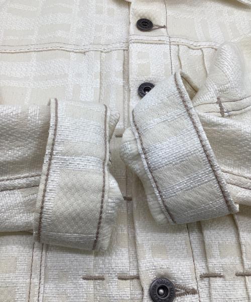 LEVI'S MADE&CRAFTED（リーバイスメイドクラフテッド）LEVI'S MADE&CRAFTED (リーバイスメイドクラフテッド) TRACKER JACKET COLUMN PANT セットアップ アイボリー サイズ:ジャケット：S  パンツ：26の古着・服飾アイテム