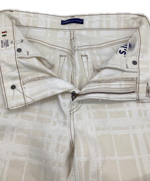 LEVI'S MADE&CRAFTED（リーバイスメイドクラフテッド）LEVI'S MADE&CRAFTED (リーバイスメイドクラフテッド) TRACKER JACKET COLUMN PANT セットアップ アイボリー サイズ:ジャケット：S  パンツ：26の古着・服飾アイテム