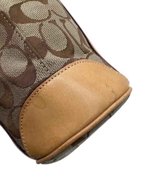 COACH（コーチ）COACH (コーチ) シグネチャー トートバッグ ベージュの古着・服飾アイテム
