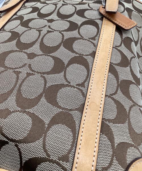 COACH（コーチ）COACH (コーチ) シグネチャー トートバッグ ベージュの古着・服飾アイテム