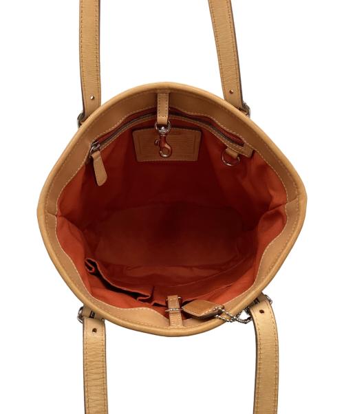 COACH（コーチ）COACH (コーチ) シグネチャー トートバッグ ベージュの古着・服飾アイテム