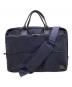 PORTER（ポーター）の古着「TIME 2WAY BRIEFCASE(L) （タイム 2WAY ブリーフケース L)」｜ネイビー