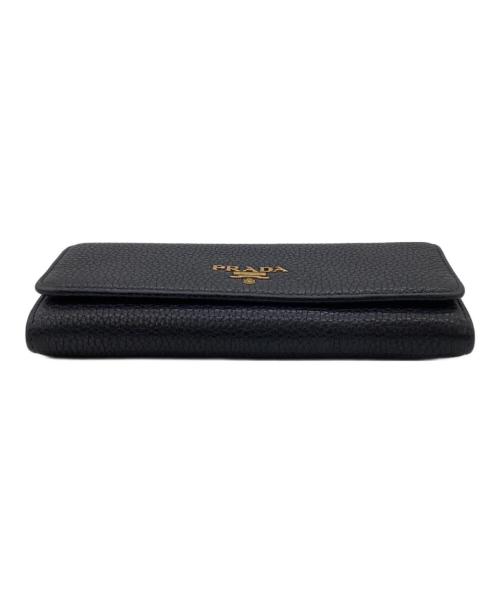 PRADA（プラダ）PRADA (プラダ) DAINO COLOUR（ダイノ カラー）長財布 ネイビーの古着・服飾アイテム