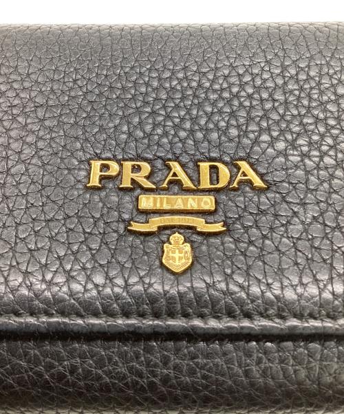 PRADA（プラダ）PRADA (プラダ) DAINO COLOUR（ダイノ カラー）長財布 ネイビーの古着・服飾アイテム