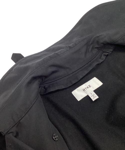 HYKE（ハイク）HYKE (ハイク) ライナー付き トレンチコート ブラック サイズ:1の古着・服飾アイテム