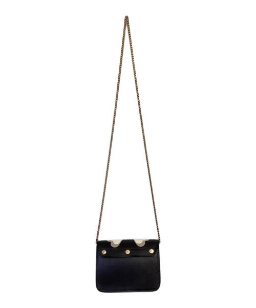 FURLA（フルラ）FURLA (フルラ) METROPOLIS PAPILLON（メトロポリス パピヨン）チェーンショルダーバッグ ブラックの古着・服飾アイテム