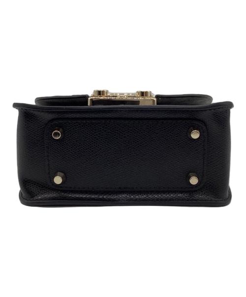 FURLA（フルラ）FURLA (フルラ) METROPOLIS PAPILLON（メトロポリス パピヨン）チェーンショルダーバッグ ブラックの古着・服飾アイテム