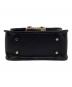 中古・古着 FURLA (フルラ) METROPOLIS PAPILLON（メトロポリス パピヨン）チェーンショルダーバッグ ブラック：12000円