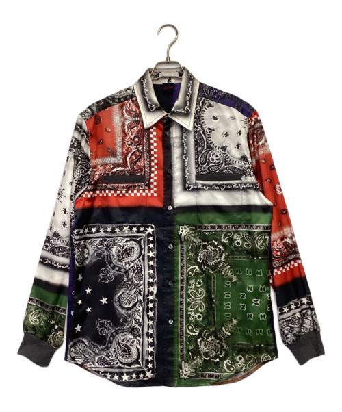 Jean Paul GAULTIER（ジャンポールゴルチェ）Jean Paul GAULTIER (ジャンポールゴルチェ) 総柄シャツ マルチカラー サイズ:48の古着・服飾アイテム