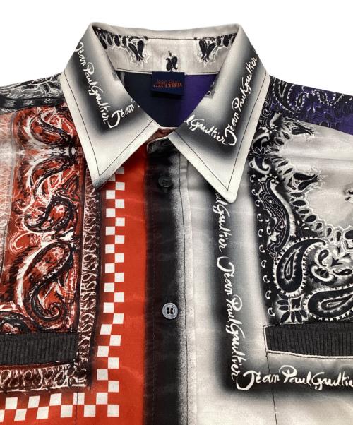 Jean Paul GAULTIER（ジャンポールゴルチェ）Jean Paul GAULTIER (ジャンポールゴルチェ) 総柄シャツ マルチカラー サイズ:48の古着・服飾アイテム
