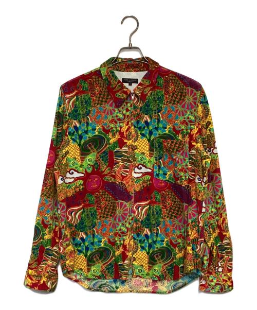 COMME des GARCONS HOMME PLUS（コムデギャルソンオムプリュス）COMME des GARCONS HOMME PLUS (コムデギャルソンオムプリュス) ジップシャツ マルチカラー サイズ:Lの古着・服飾アイテム