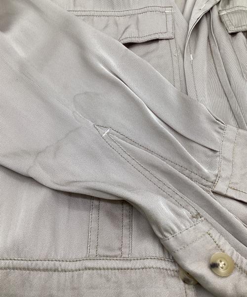 GUCCI（グッチ）GUCCI (グッチ) サファリシャツ ベージュ サイズ:42の古着・服飾アイテム
