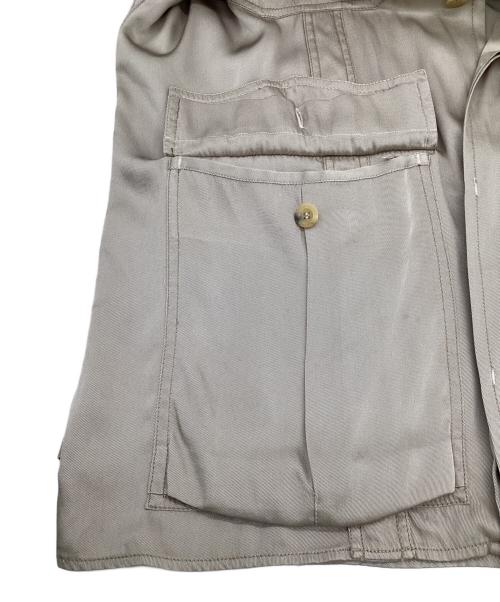 GUCCI（グッチ）GUCCI (グッチ) サファリシャツ ベージュ サイズ:42の古着・服飾アイテム