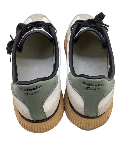 Onitsuka Tiger（オニツカタイガー）Onitsuka Tiger (オニツカタイガー) DELECITY（デレシティ）ローカットスニーカー ホワイト×ベージュ サイズ:28cmの古着・服飾アイテム