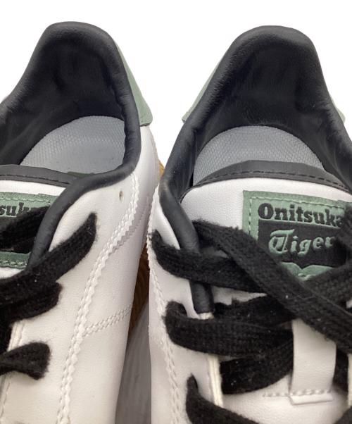 Onitsuka Tiger（オニツカタイガー）Onitsuka Tiger (オニツカタイガー) DELECITY（デレシティ）ローカットスニーカー ホワイト×ベージュ サイズ:28cmの古着・服飾アイテム