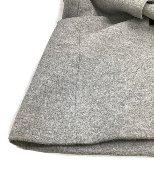 23区（ニジュウサンク）23区 (ニジュウサンク) スタンドカラー コート グレー サイズ:38の古着・服飾アイテム