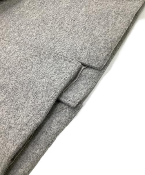 23区（ニジュウサンク）23区 (ニジュウサンク) スタンドカラー コート グレー サイズ:38の古着・服飾アイテム