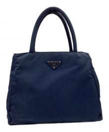 PRADA（プラダ）の古着「ナイロントートバッグ」｜ネイビー