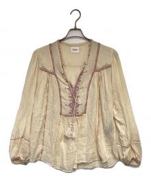ISABEL MARANT ETOILE（イザベルマランエトワール）の古着「SILEKIA トップス」｜ベージュ