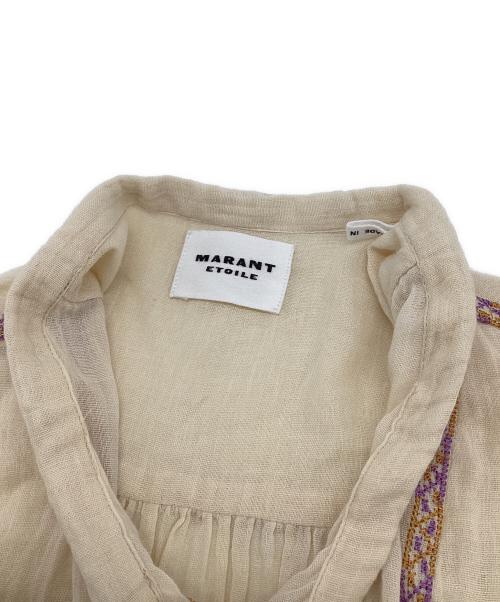 ISABEL MARANT ETOILE（イザベルマランエトワール）ISABEL MARANT ETOILE (イザベルマランエトワール) SILEKIA トップス ベージュ サイズ:34の古着・服飾アイテム