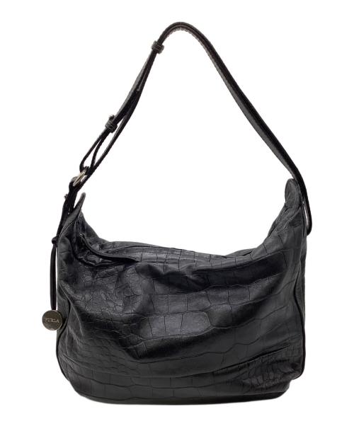 FURLA（フルラ）FURLA (フルラ) ワンショルダーバッグ ブラックの古着・服飾アイテム