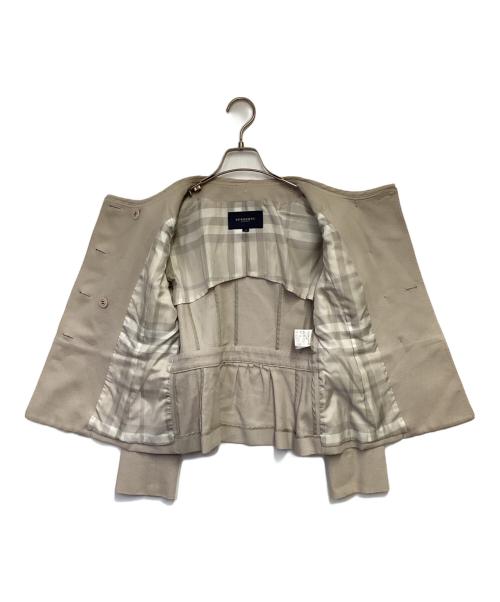 BURBERRY LONDON（バーバリーロンドン）BURBERRY LONDON (バーバリーロンドン) ノーカラージャケット アイボリー サイズ:40の古着・服飾アイテム