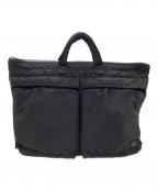 PORTERポーター）の古着「TANKER BRIEF CASE（L）（タンカー ブリーフ ケース L)」｜ブラック