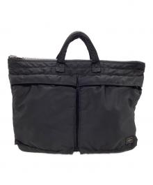 PORTER（ポーター）の古着「TANKER BRIEF CASE（L）（タンカー ブリーフ ケース L)」｜ブラック