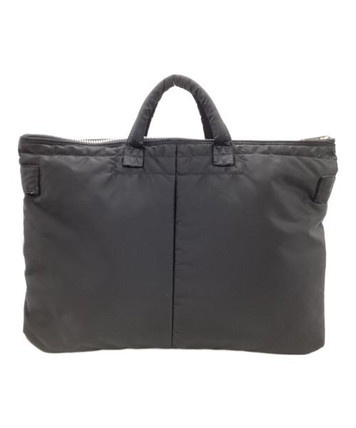 PORTER（ポーター）PORTER (ポーター) TANKER BRIEF CASE（L）（タンカー ブリーフ ケース L) ブラックの古着・服飾アイテム