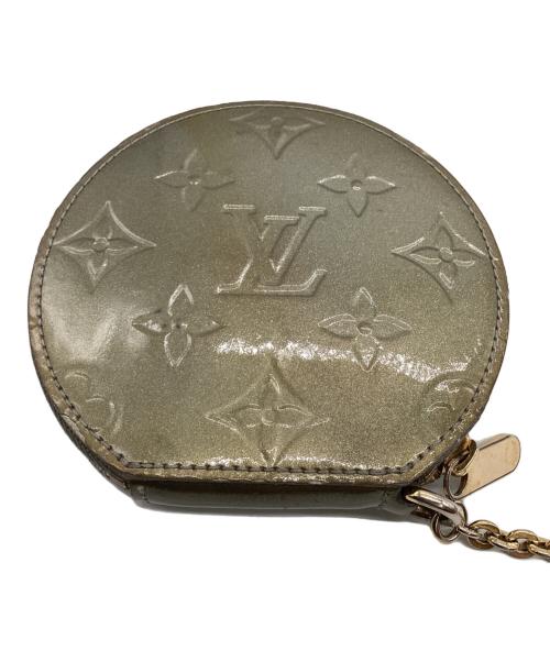 LOUIS VUITTON（ルイ ヴィトン）LOUIS VUITTON (ルイ ヴィトン) モノグラム ヴェルニ ポルトモネ シャポー オリーブの古着・服飾アイテム