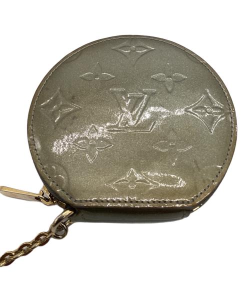 LOUIS VUITTON（ルイ ヴィトン）LOUIS VUITTON (ルイ ヴィトン) モノグラム ヴェルニ ポルトモネ シャポー オリーブの古着・服飾アイテム