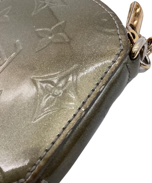 LOUIS VUITTON（ルイ ヴィトン）LOUIS VUITTON (ルイ ヴィトン) モノグラム ヴェルニ ポルトモネ シャポー オリーブの古着・服飾アイテム