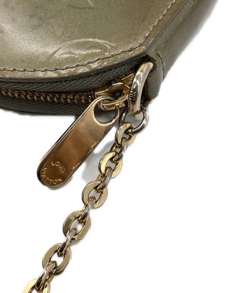 LOUIS VUITTON（ルイ ヴィトン）LOUIS VUITTON (ルイ ヴィトン) モノグラム ヴェルニ ポルトモネ シャポー オリーブの古着・服飾アイテム