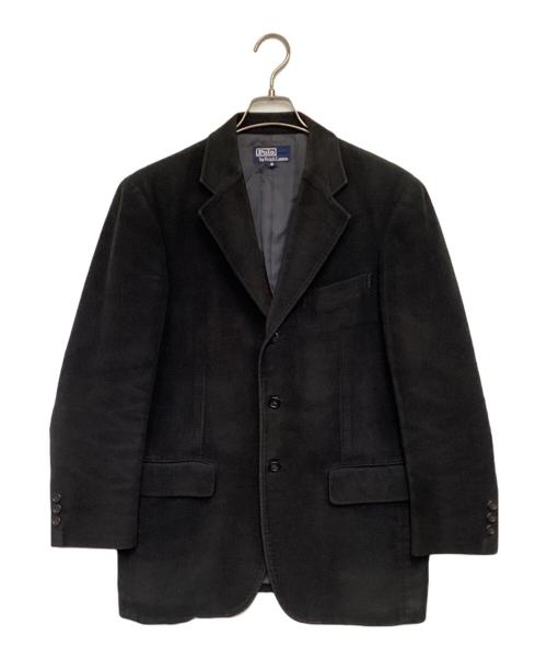 Polo by RalphLauren（ポロ バイ ラルフローレン）Polo by RalphLauren (ポロ バイ ラルフローレン) 3B テーラードジャケット ブラック サイズ:Sの古着・服飾アイテム