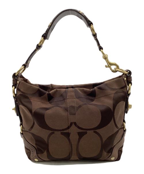 COACH（コーチ）COACH (コーチ) Carly（カーリー）ワンショルダーバッグ ブラウンの古着・服飾アイテム