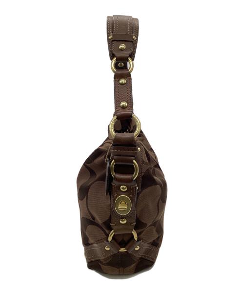COACH（コーチ）COACH (コーチ) Carly（カーリー）ワンショルダーバッグ ブラウンの古着・服飾アイテム