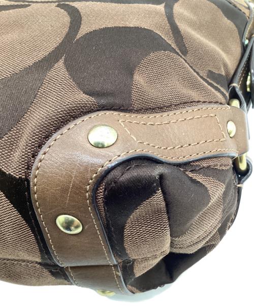 COACH（コーチ）COACH (コーチ) Carly（カーリー）ワンショルダーバッグ ブラウンの古着・服飾アイテム