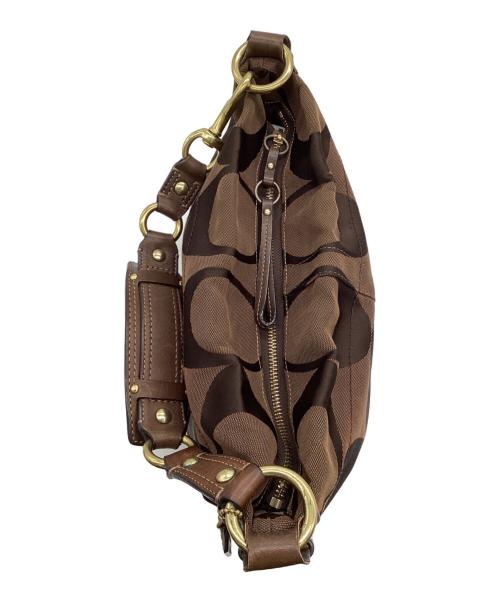 COACH（コーチ）COACH (コーチ) Carly（カーリー）ワンショルダーバッグ ブラウンの古着・服飾アイテム