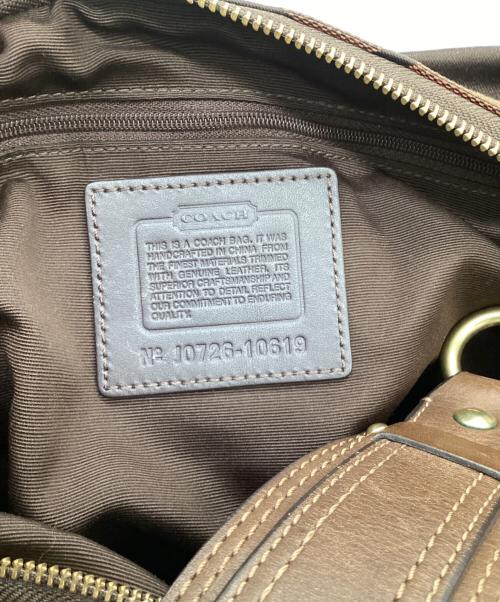 COACH（コーチ）COACH (コーチ) Carly（カーリー）ワンショルダーバッグ ブラウンの古着・服飾アイテム