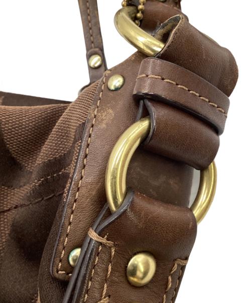 COACH（コーチ）COACH (コーチ) Carly（カーリー）ワンショルダーバッグ ブラウンの古着・服飾アイテム