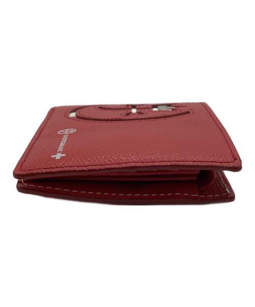 CASTELBAJAC（カステルバジャック）CASTELBAJAC (カステルバジャック) CARNET（カルネ）2つ折り財布 レッドの古着・服飾アイテム